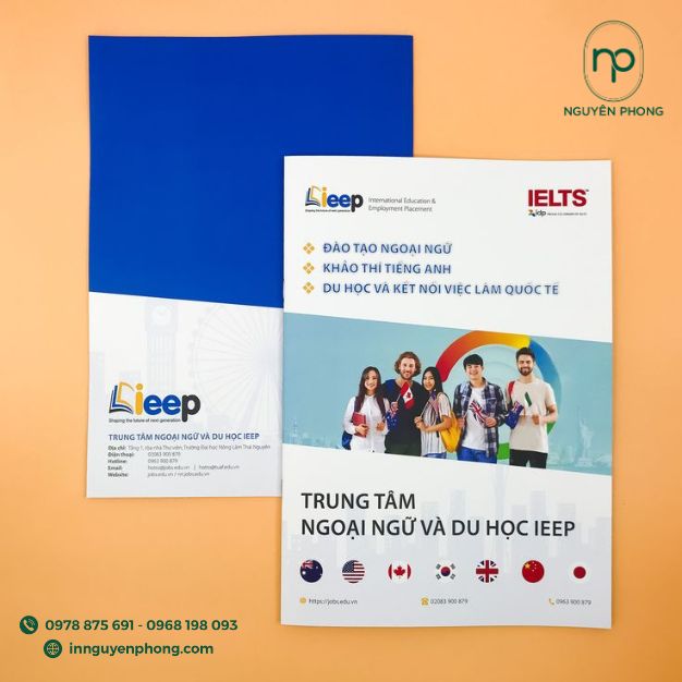 in tờ rơi chuyên nghiệp và sắc nét